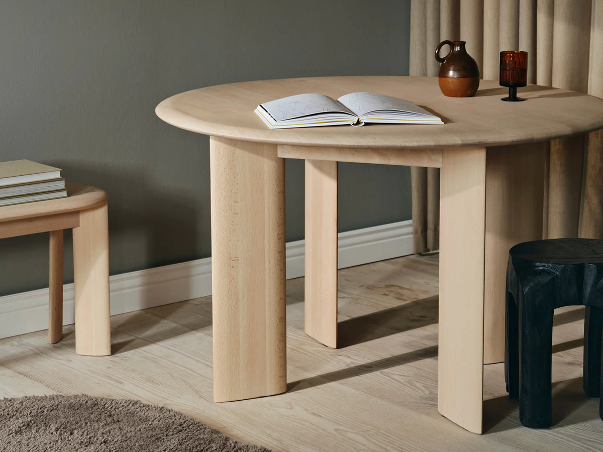 Bevel Table - Round Ø117 by Ferm Living