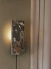 Argilla Wall Lamp - Rectangular - Marble Mocha Lifestyle