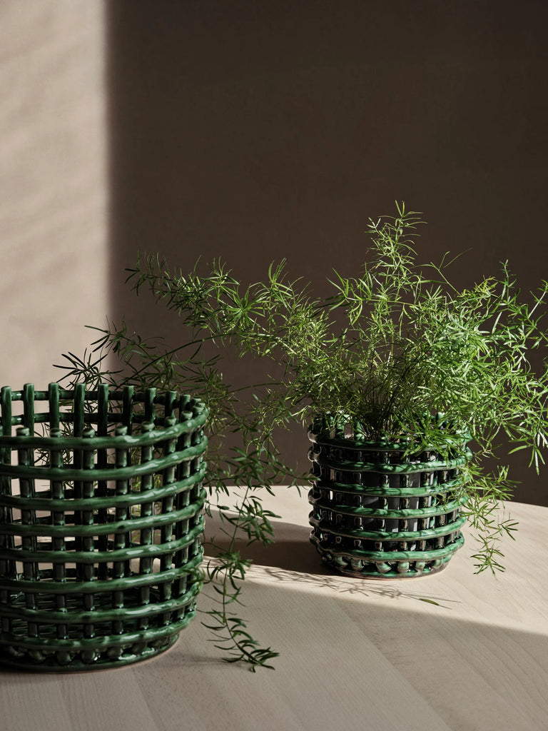 Ceramic Basket by Ferm Living — The Modern Shop