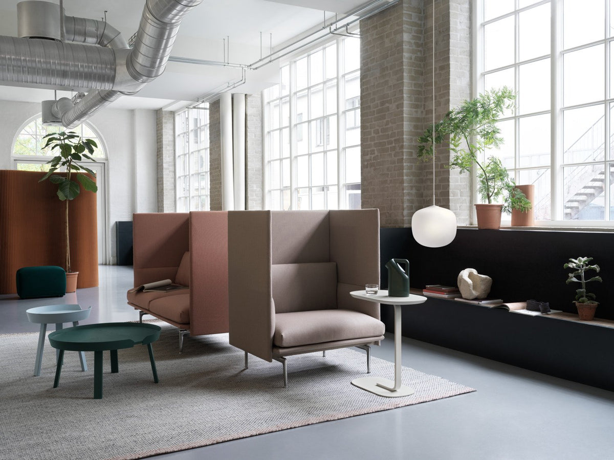 Outline Highback Sofa 100 - 1 Seater by Muuto