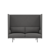 Outline Highback Sofa 120 - 2 Seater by Muuto
