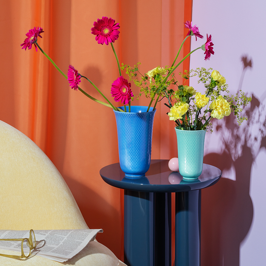 Rhombe Colour Vases by Lyngby Porcelain