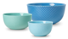 Rhombe Colour Bowls Ø11 by Lyngby Porcelain