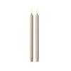 STOFF LED Taper Candles, Set of 2 by STOFF Nagel