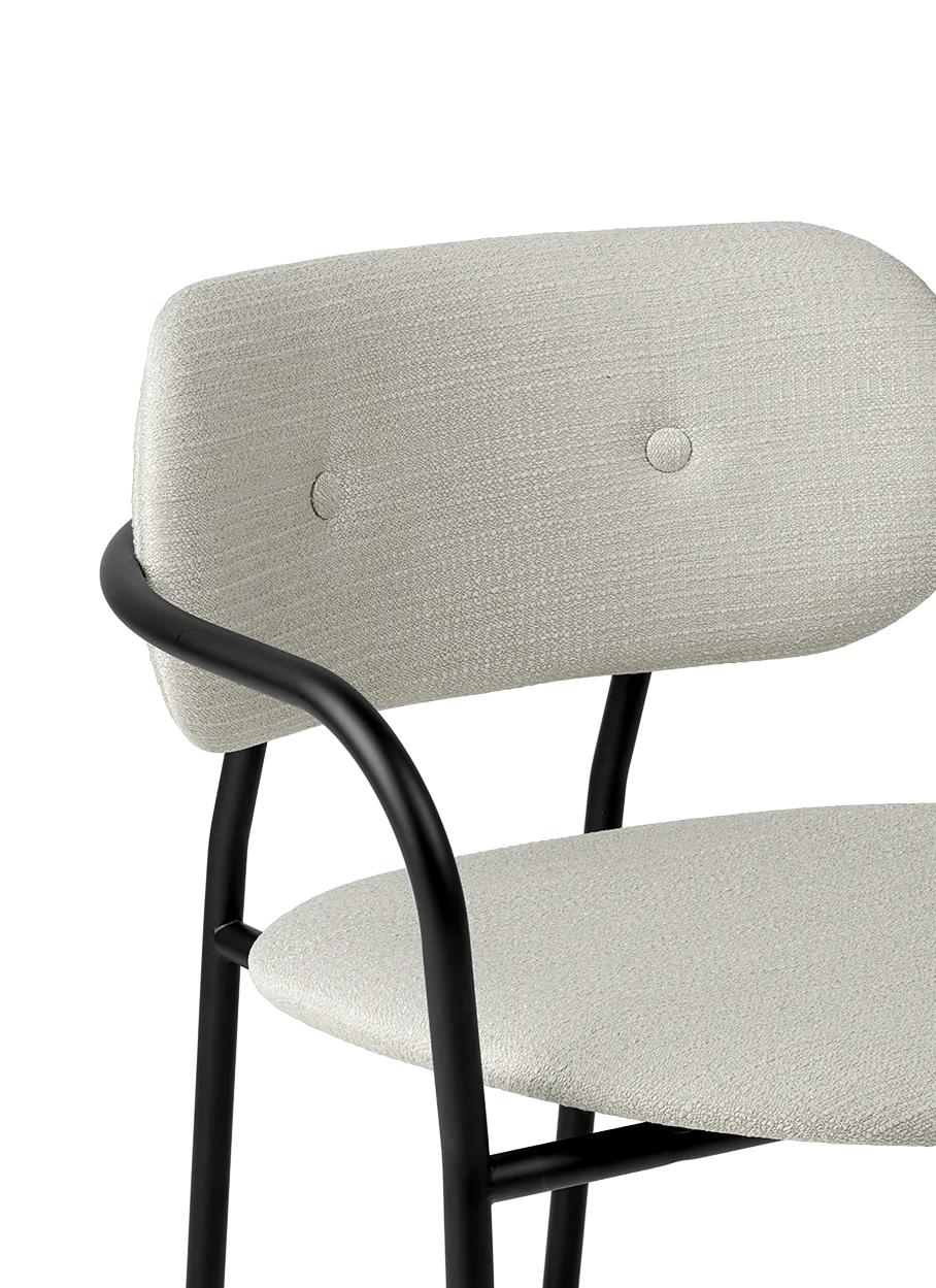 Coco Lounge Chair - Fully Upholstered by Gubi