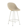Mat Bar Chair 65cm Front Upholstery Steel by Normann Copenhagen