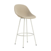 Mat Bar Chair 75 cm Full Upholstery Steel by Normann Copenhagen
