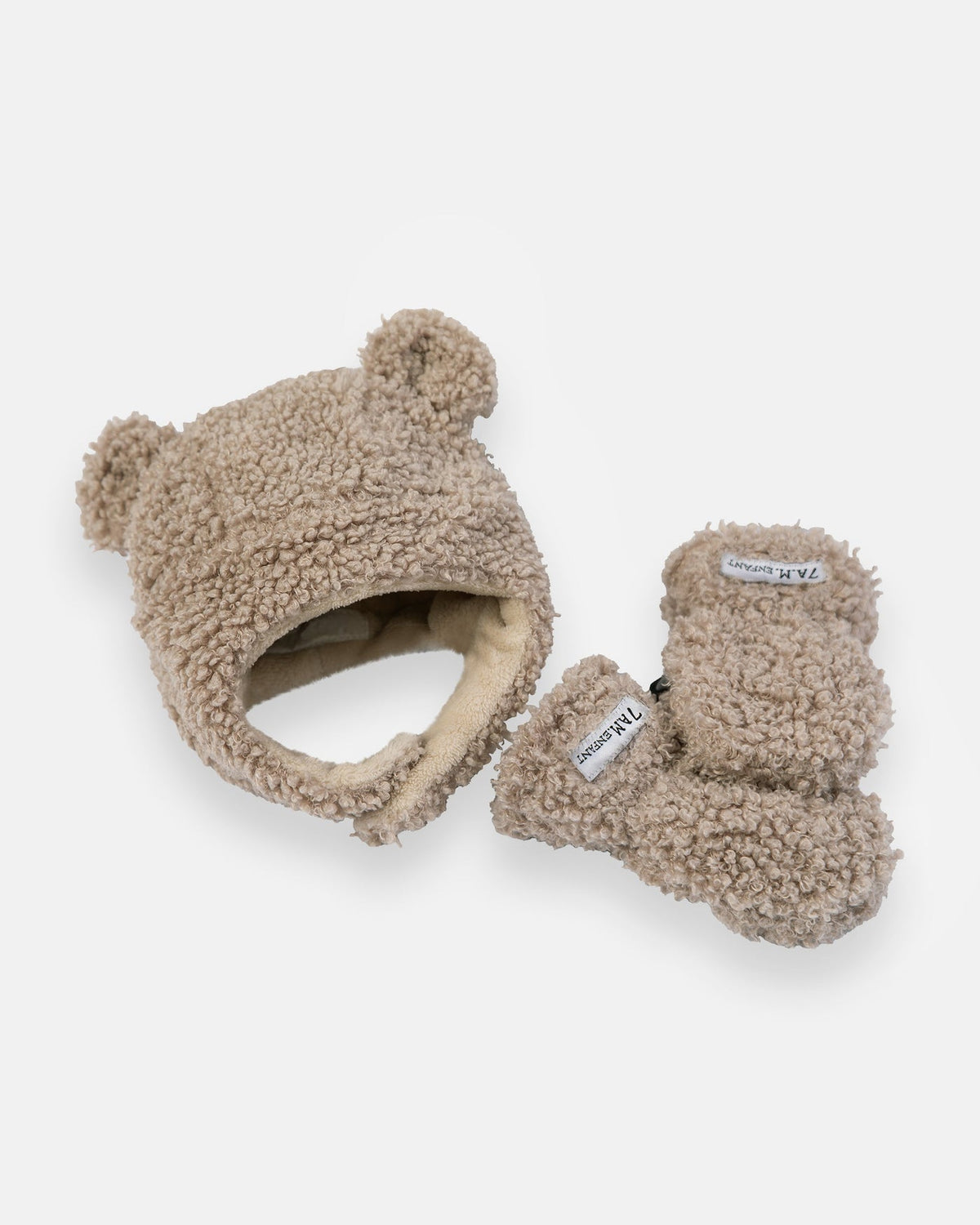 The Cub Set - Teddy Hat & Mittens by 7AM Enfant