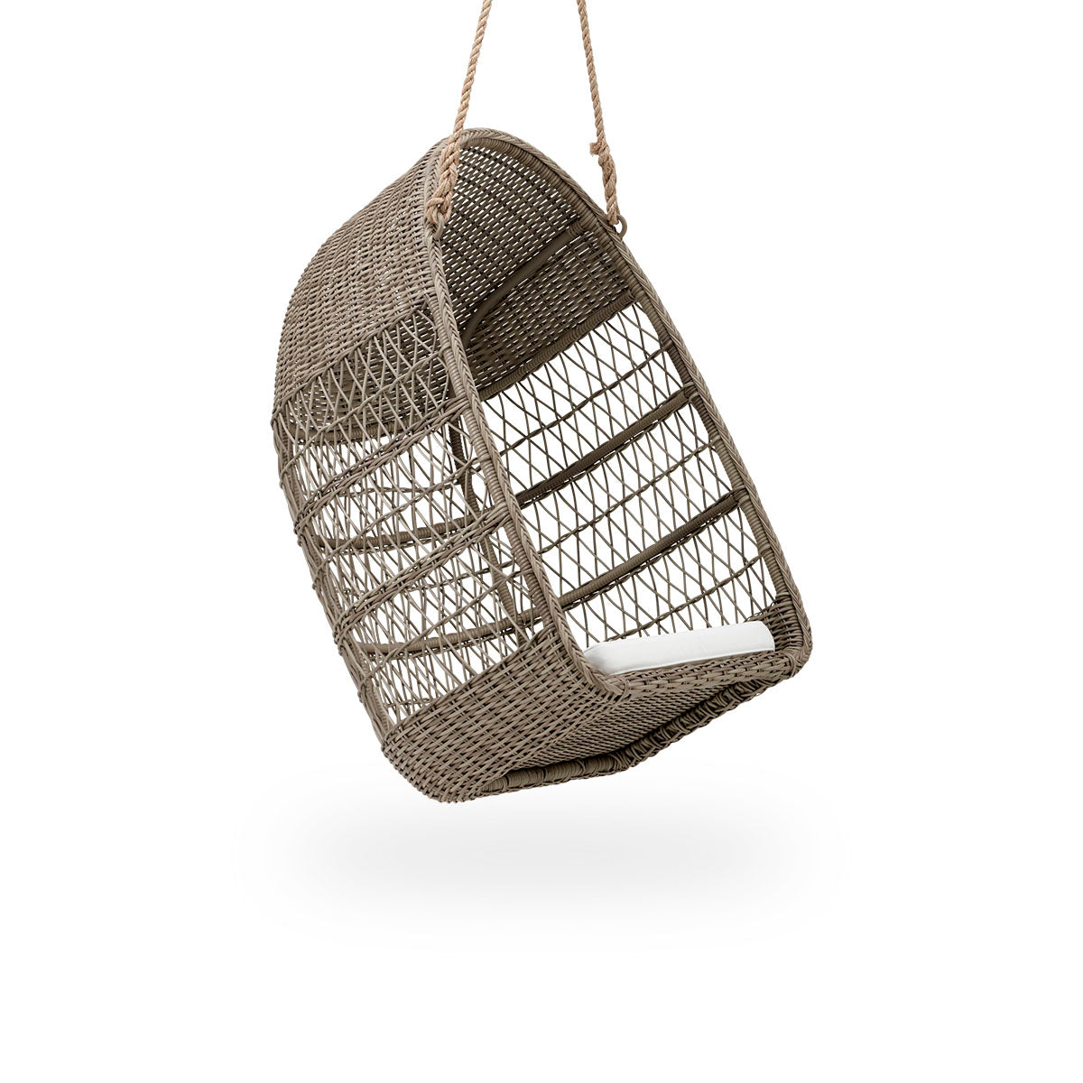Evelyn Exterior Hanging Chair | Seat cushion by Sika