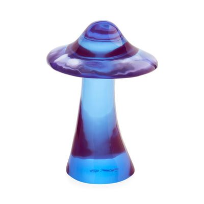 Purple Acrylic Mushroom Objet by Jonathan Adler