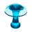 Turquoise Acrylic Mushroom Objet by Jonathan Adler