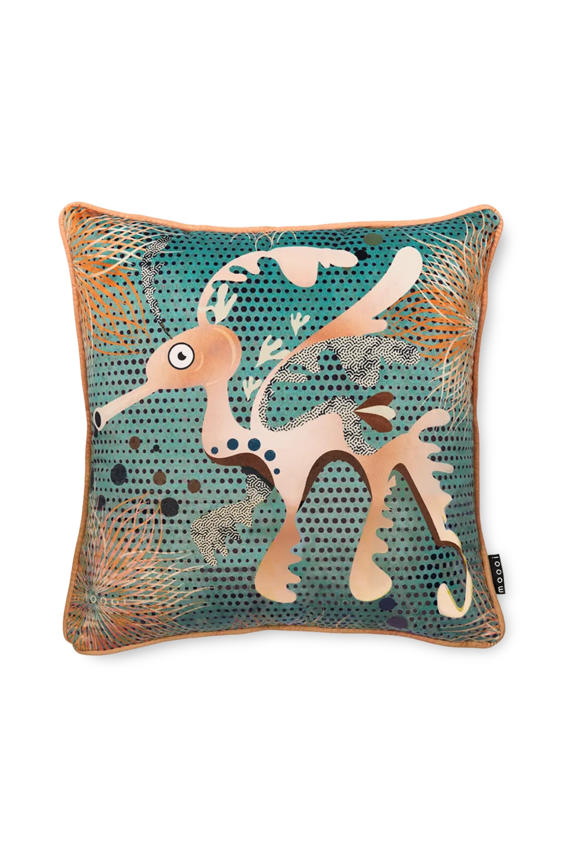 Blooming Seadragon Decorative Pillow by Moooi