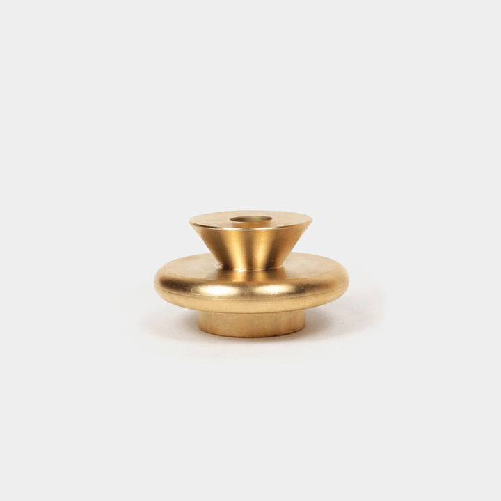 Brass Taper Candle Holder XS by 54 Celsius