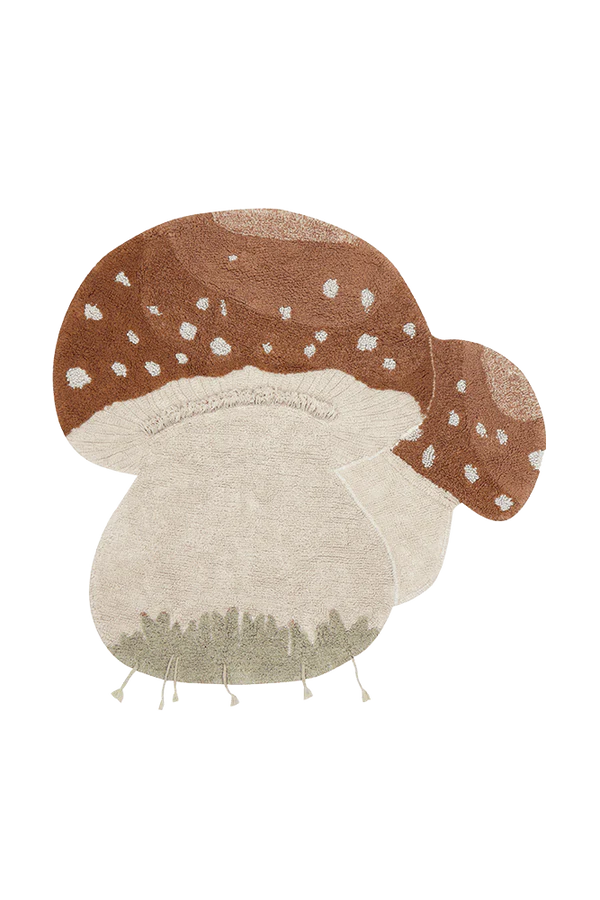 Boletus Washable Rug by Lorena Canals