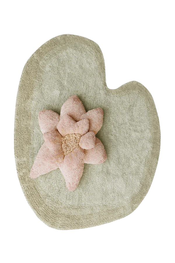 Puffy Lily Washable Rug by Lorena Canals