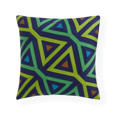 Piccadilly Triangles Pillow by Jonathan Adler