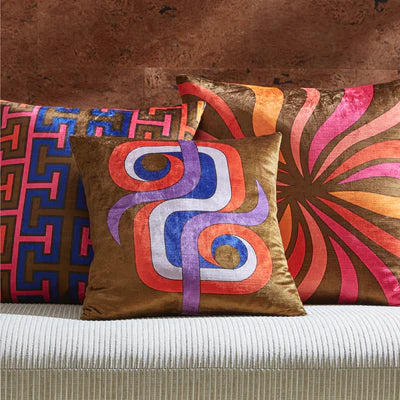 Madrid Supergraphic Pillow by Jonathan Adler