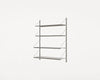 Shelf Library – Stainless Steel by Frama