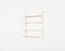 Shelf Library – Warm White Steel by Frama