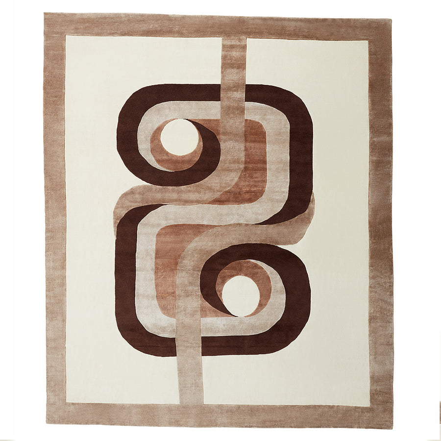 Madrid Hand Knotted Wool & Viscose Rug by Jonathan Adler