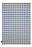 Mini Flag Monochrome Kelim Rug by Asplund