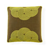 Pompidou Avocado Half Circles Pillow by Jonathan Adler