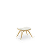 Monet Exterior Foot Stool | Seat cushion by Sika