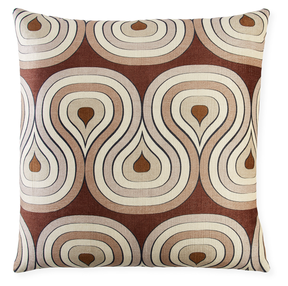Milano Concentric Loops Pillow by Jonathan Adler