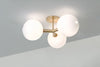 Stem 3x Sconce/Ceiling by SkLo
