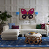Piccadilly Squares Pillow by Jonathan Adler