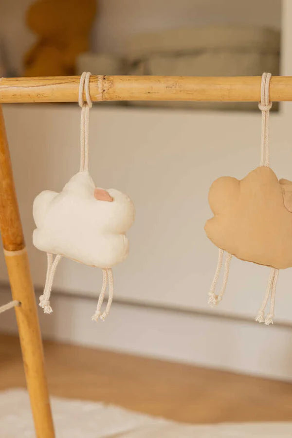 Set of 3 Rattle Toy Hangers - Little Sheep by Lorena Canals