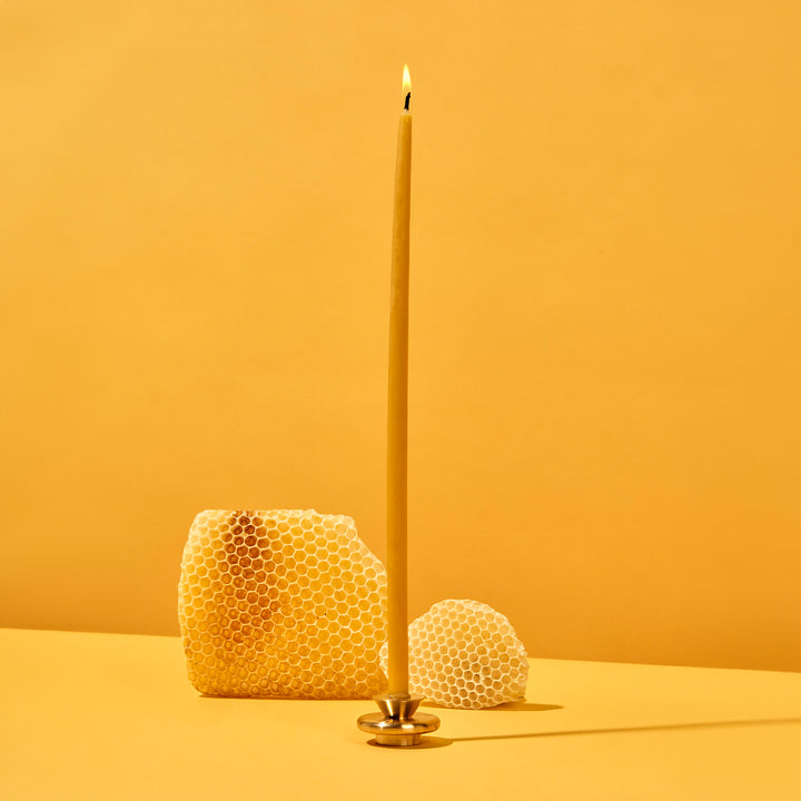 Brass Taper Candle Holder XS by 54 Celsius