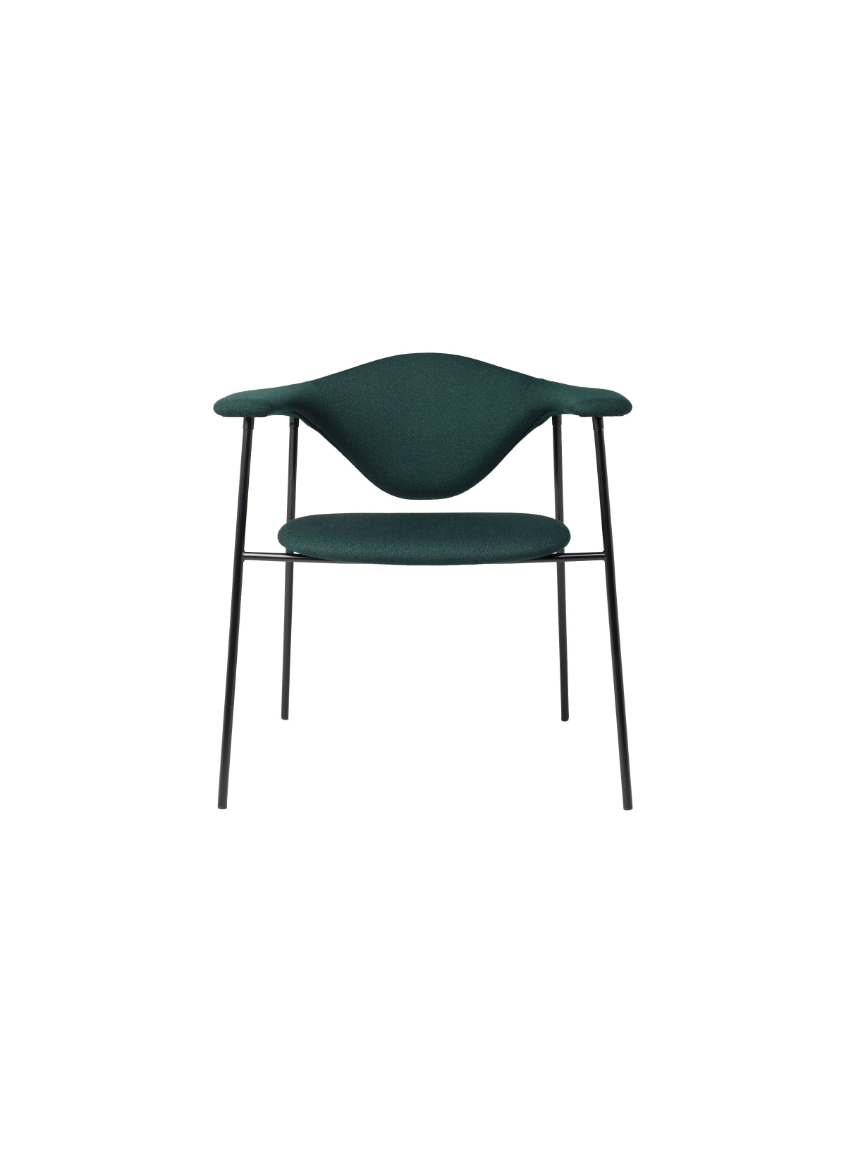 Masculo Dining Chair - 4-Leg by Gubi