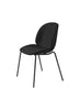 Beetle Dining Chair - Front Upholstered - Stackable Base by Gubi