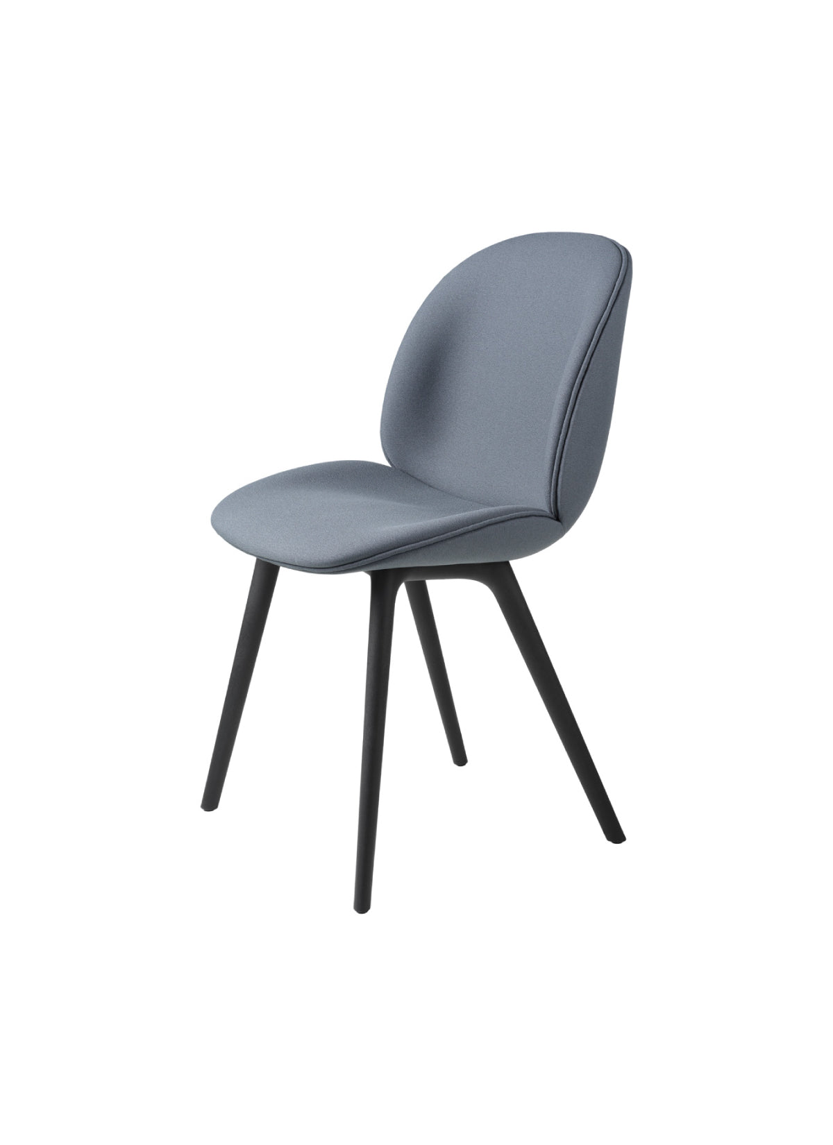 Beetle Dining Chair - Fully Upholstered - Plastic Base by Gubi