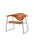 Masculo Lounge Chair - Sledge Base by Gubi
