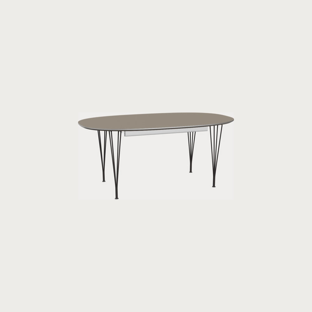 Superellipse B620 Extendable Table by Fritz Hansen