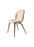 Beetle Dining Chair - Front Upholstered - Wood Base - Veneer Shell by Gubi