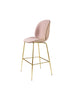 Beetle Bar Chair - Front Upholstered - Conic Base by Gubi