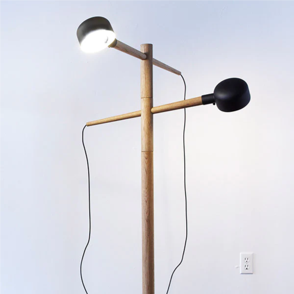Deadstock Floor Lamp by Castor (Made in Canada)