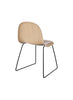 GUBI 3D Dining Chair - Un-Upholstered - Sledge Base - Wood Shell by Gubi