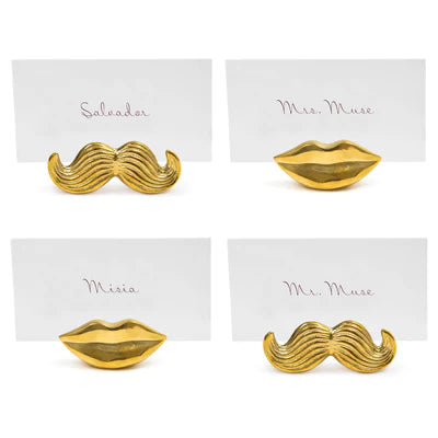 Mr. & Mrs. Muse Place Card Holders by Jonathan Adler