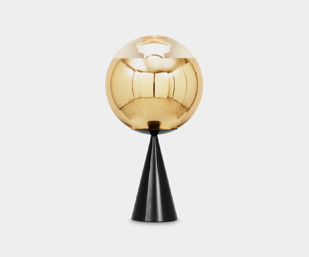 Mirror Ball Fat Table LED by Tom Dixon