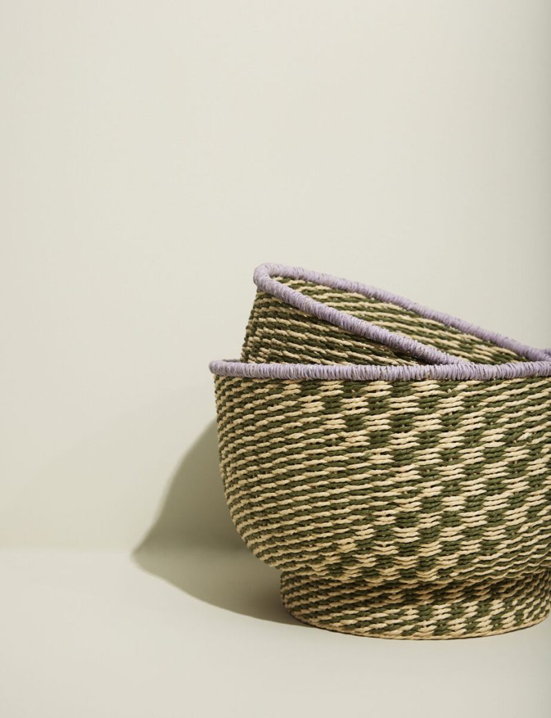 Peppy Baskets (Set of 2) by Hübsch
