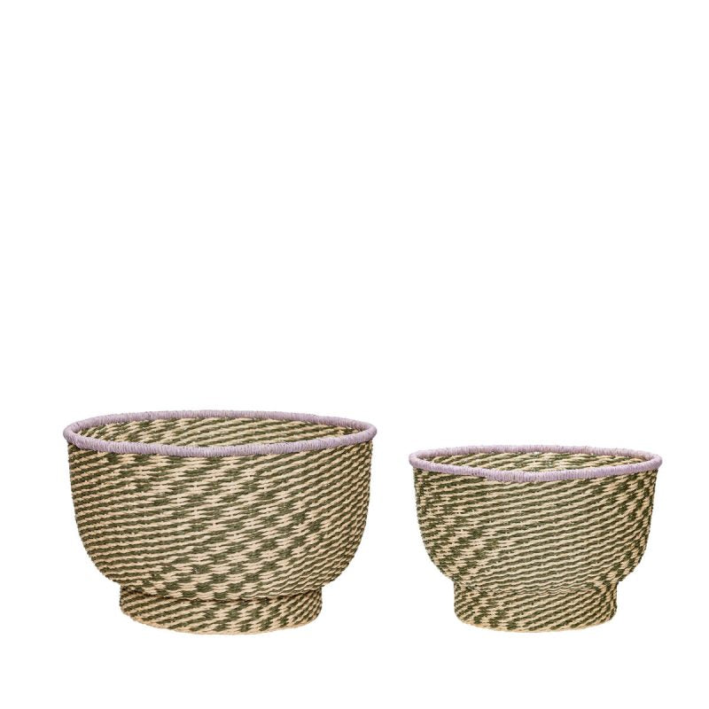 Peppy Baskets (Set of 2) by Hübsch