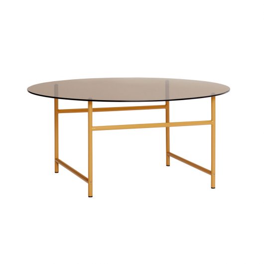 Pond Coffee Table - Brown/Orange by Hübsch