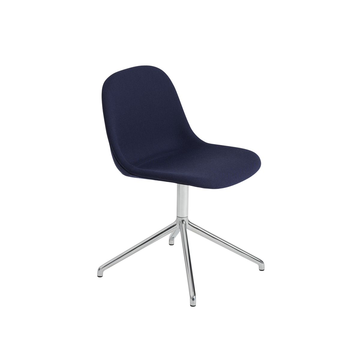 Fiber Side Chair Swivel Base – Upholstered Shell by Muuto