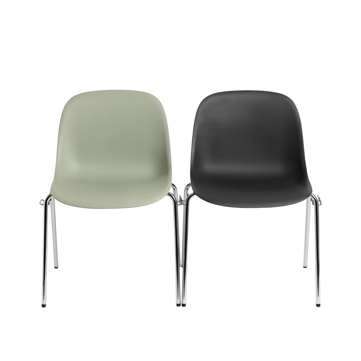 Fiber Side Chair A-Base – Upholstered Shell by Muuto
