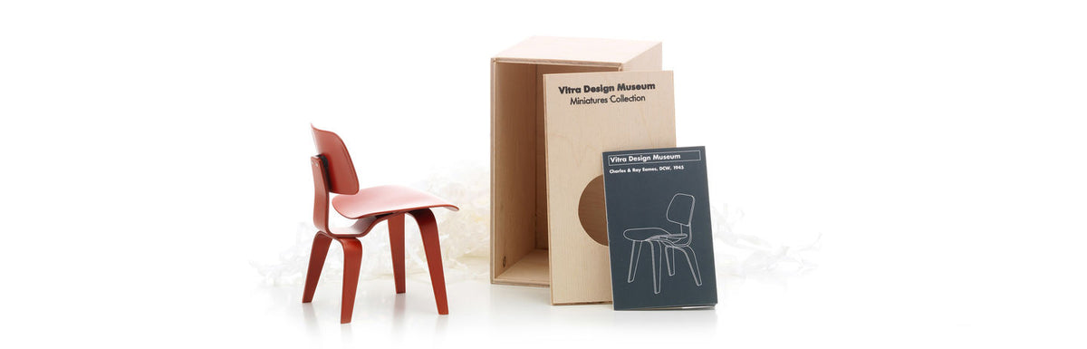 DCW by Eames, from the Miniatures Collection by Vitra