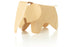 Mini Plywood Elephant Natural by Eames, from the Miniatures Collection by Vitra